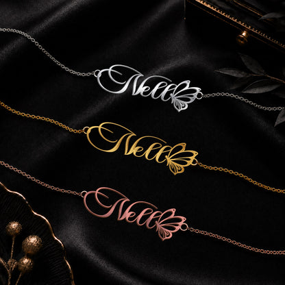 NELL T02 Custom Name Necklace, Personalized Name Necklace, Birthday Gift, Christmas Gift for Her
