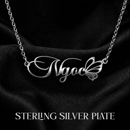 NGOC T02 Custom Name Necklace, Personalized Name Necklace, Birthday Gift, Christmas Gift for Her