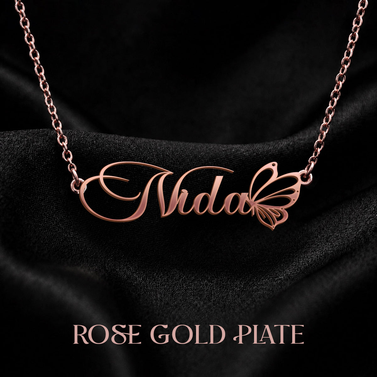 NIDA T02 Custom Name Necklace, Personalized Name Necklace, Birthday Gift, Christmas Gift for Her