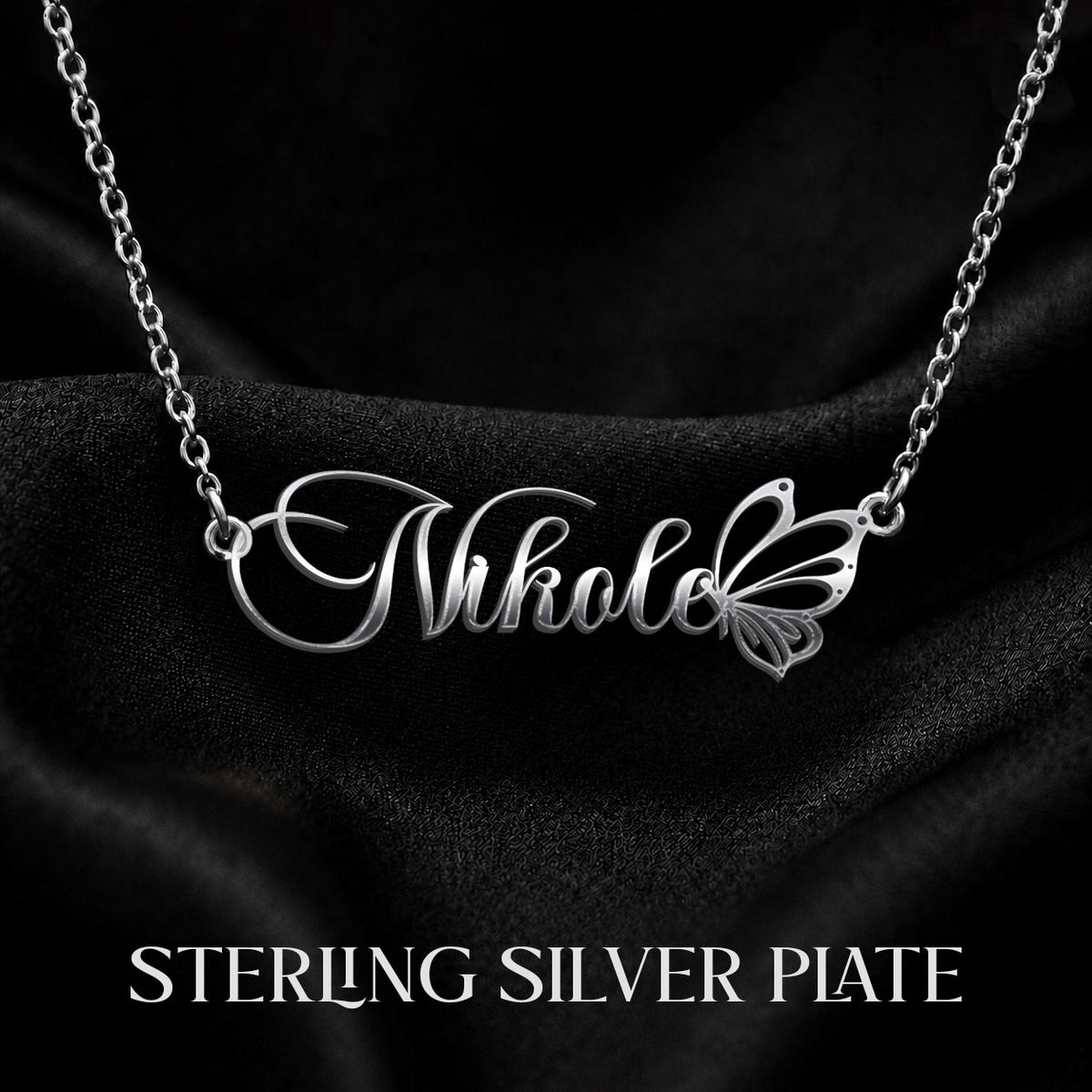 NIKOLE T02 Custom Name Necklace, Personalized Name Necklace, Birthday Gift, Christmas Gift for Her