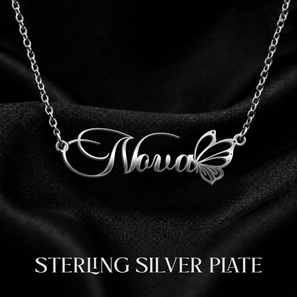NOVA T02 Custom Name Necklace, Personalized Name Necklace, Birthday Gift, Christmas Gift for Her