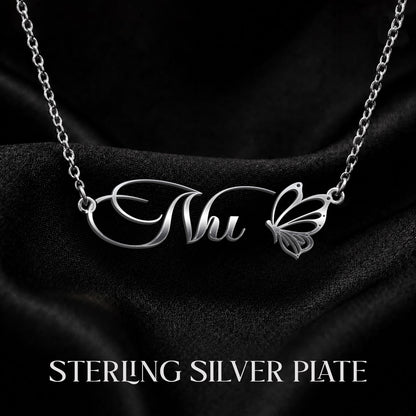 NU T02 Custom Name Necklace, Personalized Name Necklace, Birthday Gift, Christmas Gift for Her