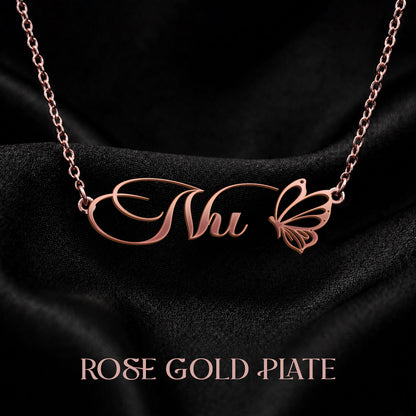 NU T02 Custom Name Necklace, Personalized Name Necklace, Birthday Gift, Christmas Gift for Her