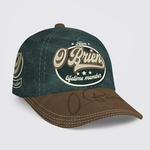 O'BRIEN CAP02-KTT28 Team Lifetime Member
