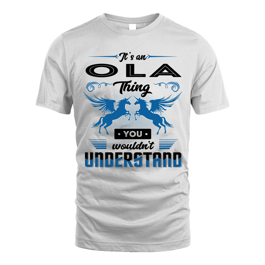 OLA KTT-TT38 It’s a/an NAME Thing, You Wouldn’t Understand – Personalized Name T-Shirt