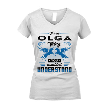 OLGA KTT-TT38 It’s a/an NAME Thing, You Wouldn’t Understand – Personalized Name T-Shirt