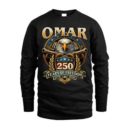 OMAR REVOLUTION-250USA-KTT...250 Years Of Freedom 1776-2026