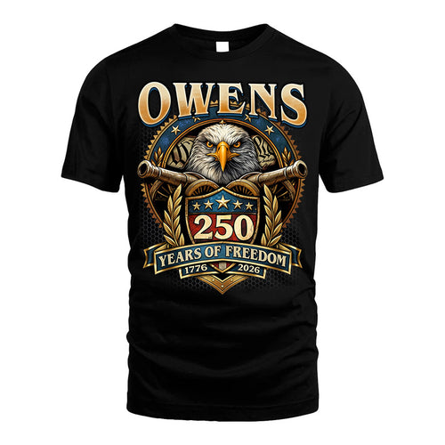 OWENS REVOLUTION-250USA-KTT...250 Years Of Freedom 1776-2026
