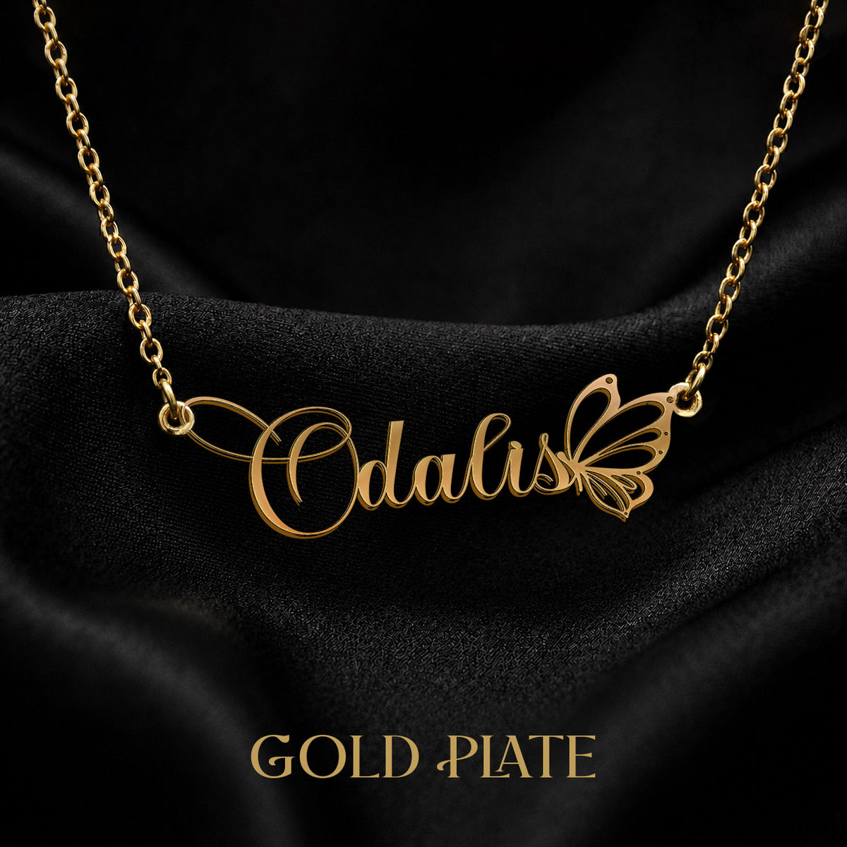 ODALIS T02 Custom Name Necklace, Personalized Name Necklace, Birthday Gift, Christmas Gift for Her