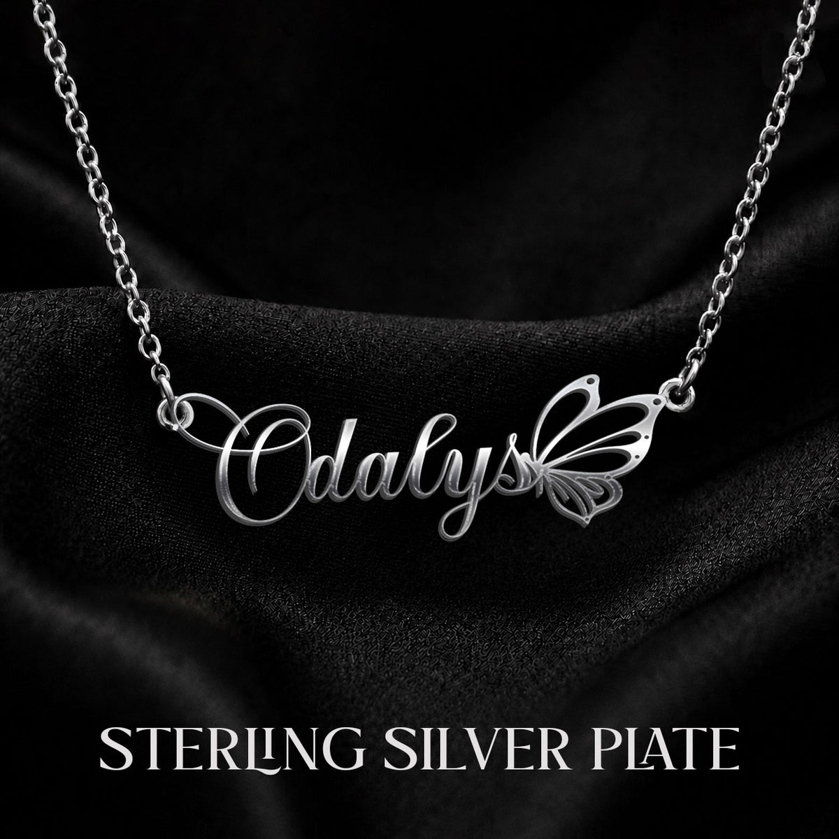 ODALYS T02 Custom Name Necklace, Personalized Name Necklace, Birthday Gift, Christmas Gift for Her
