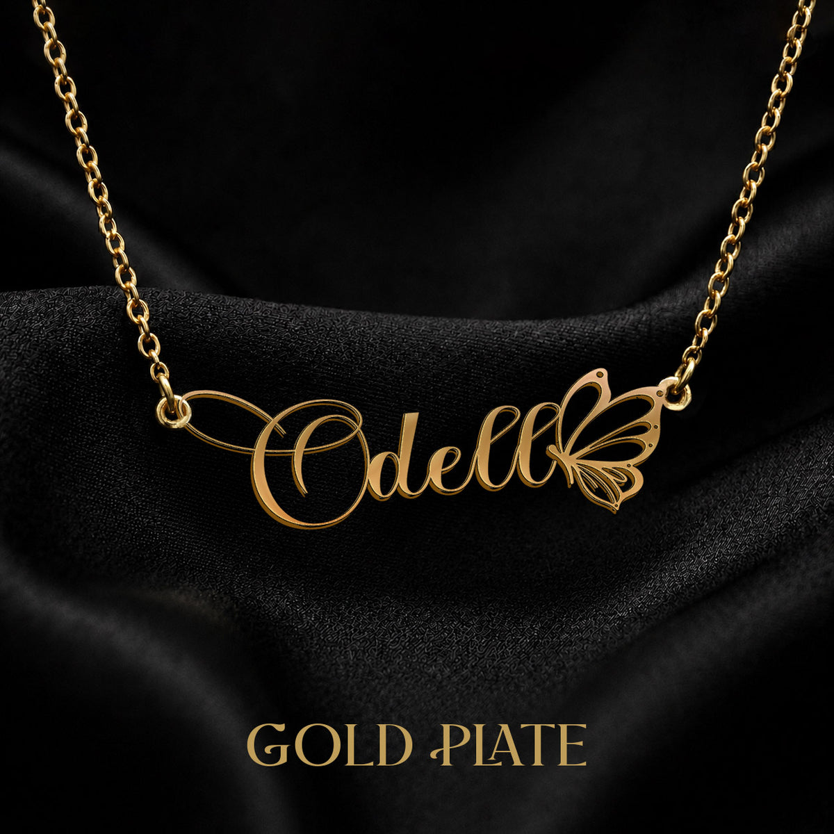 ODELL T02 Custom Name Necklace, Personalized Name Necklace, Birthday Gift, Christmas Gift for Her