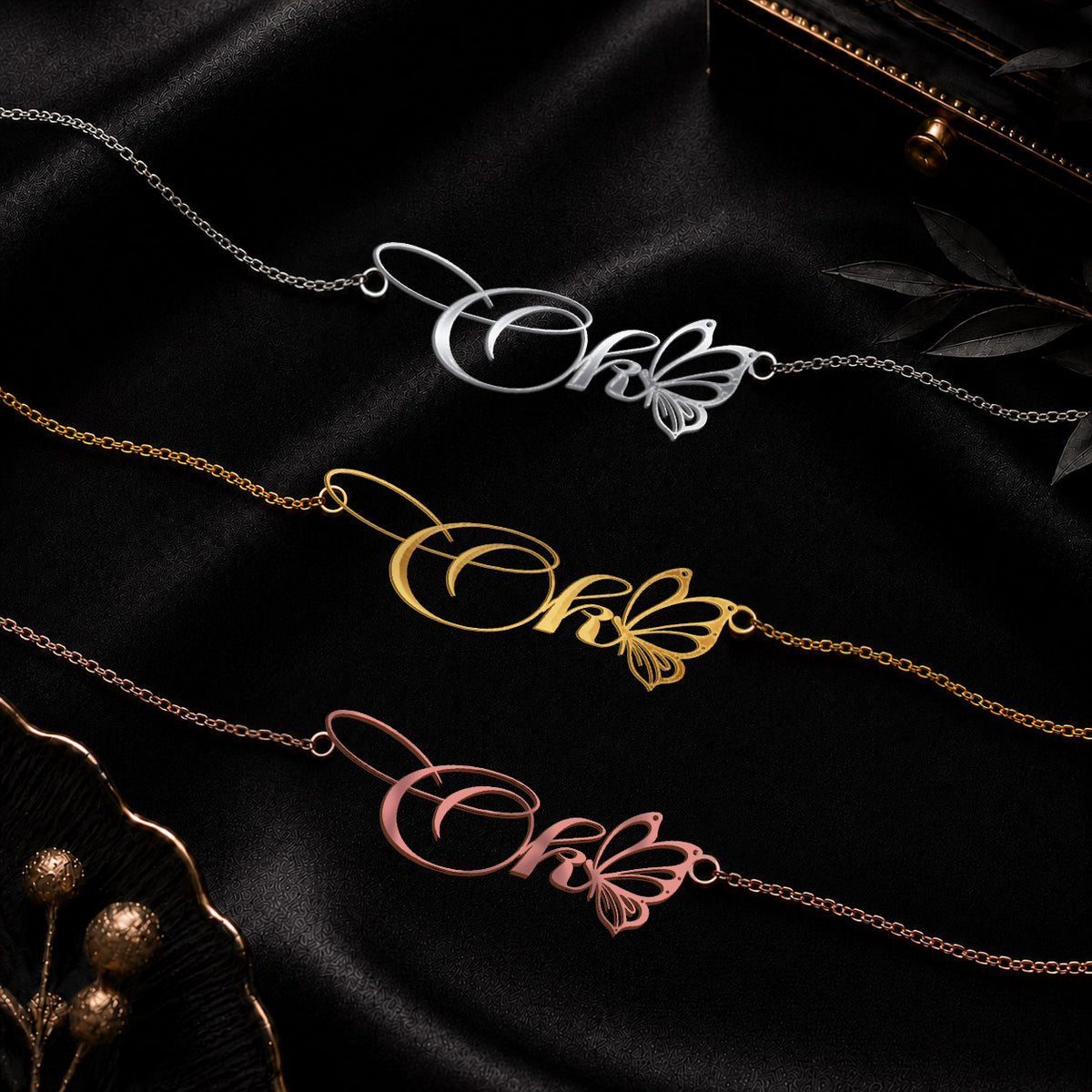 OK T02 Custom Name Necklace, Personalized Name Necklace, Birthday Gift, Christmas Gift for Her
