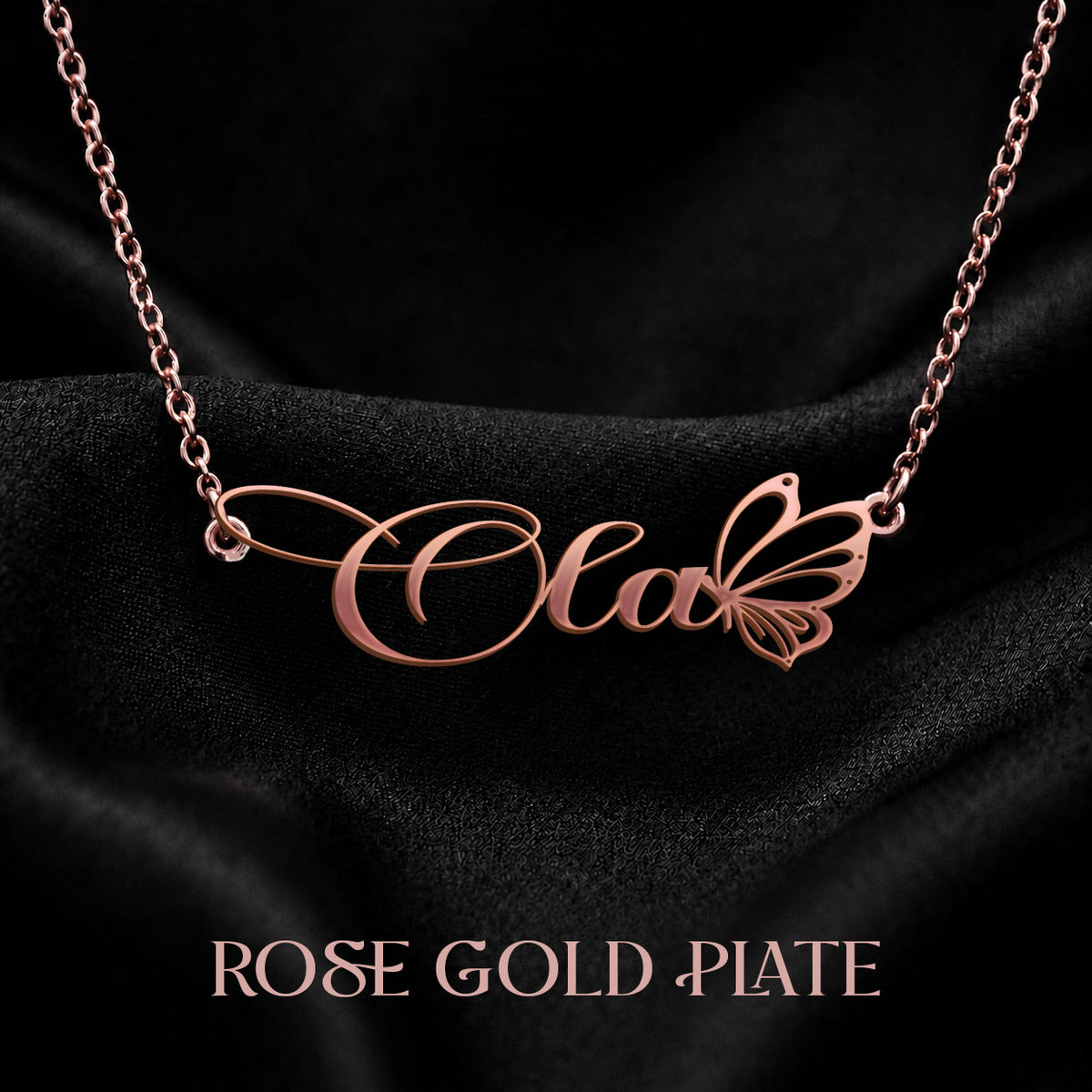 OLA T02 Custom Name Necklace, Personalized Name Necklace, Birthday Gift, Christmas Gift for Her