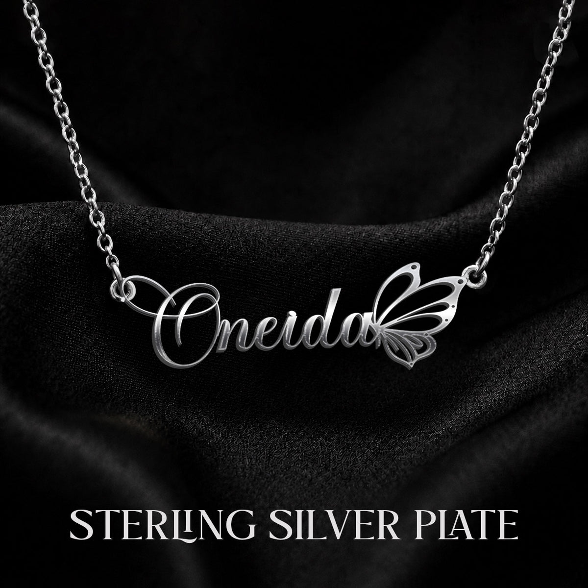 ONEIDA T02 Custom Name Necklace, Personalized Name Necklace, Birthday Gift, Christmas Gift for Her