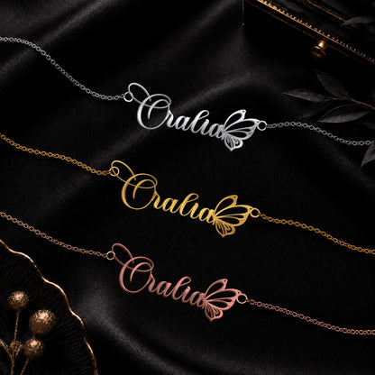 ORALIA T02 Custom Name Necklace, Personalized Name Necklace, Birthday Gift, Christmas Gift for Her