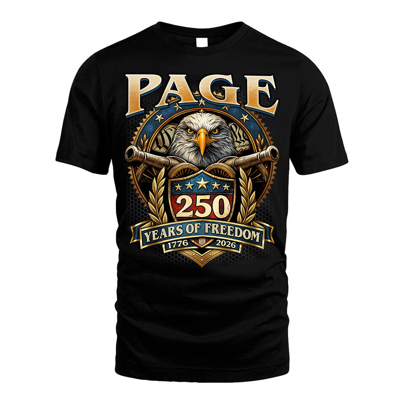 PAGE REVOLUTION-250USA-KTT...250 Years Of Freedom 1776-2026