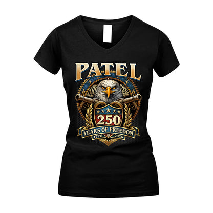 PATEL REVOLUTION-250USA-KTT...250 Years Of Freedom 1776-2026