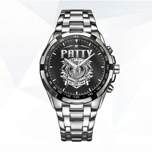 PATTY K3579-06 Alloy-Quatz-Men Watch, Personalized Premium Gift for Anniversary