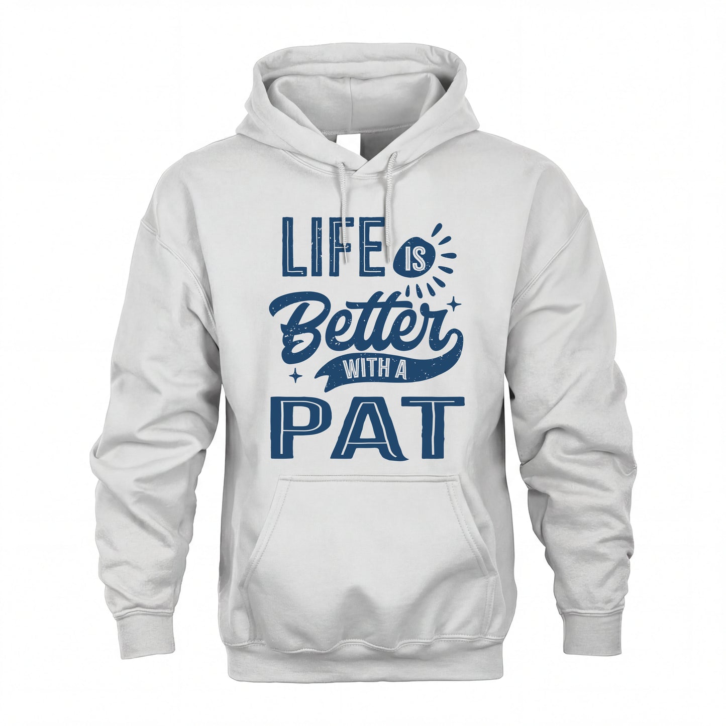 PAT HH88-K2–Personalized Name Quote T-Shirt Life Is Better With Unisex Gift