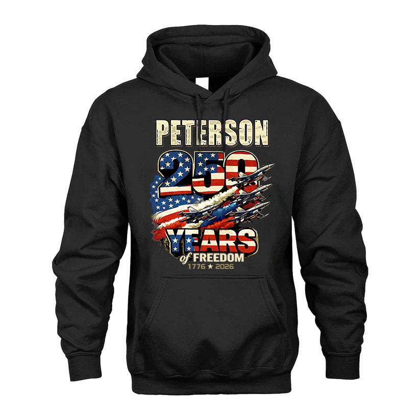 PETERSON 250YEARS-PROUD-250USA...250 Years Of Freedom 1776-2026