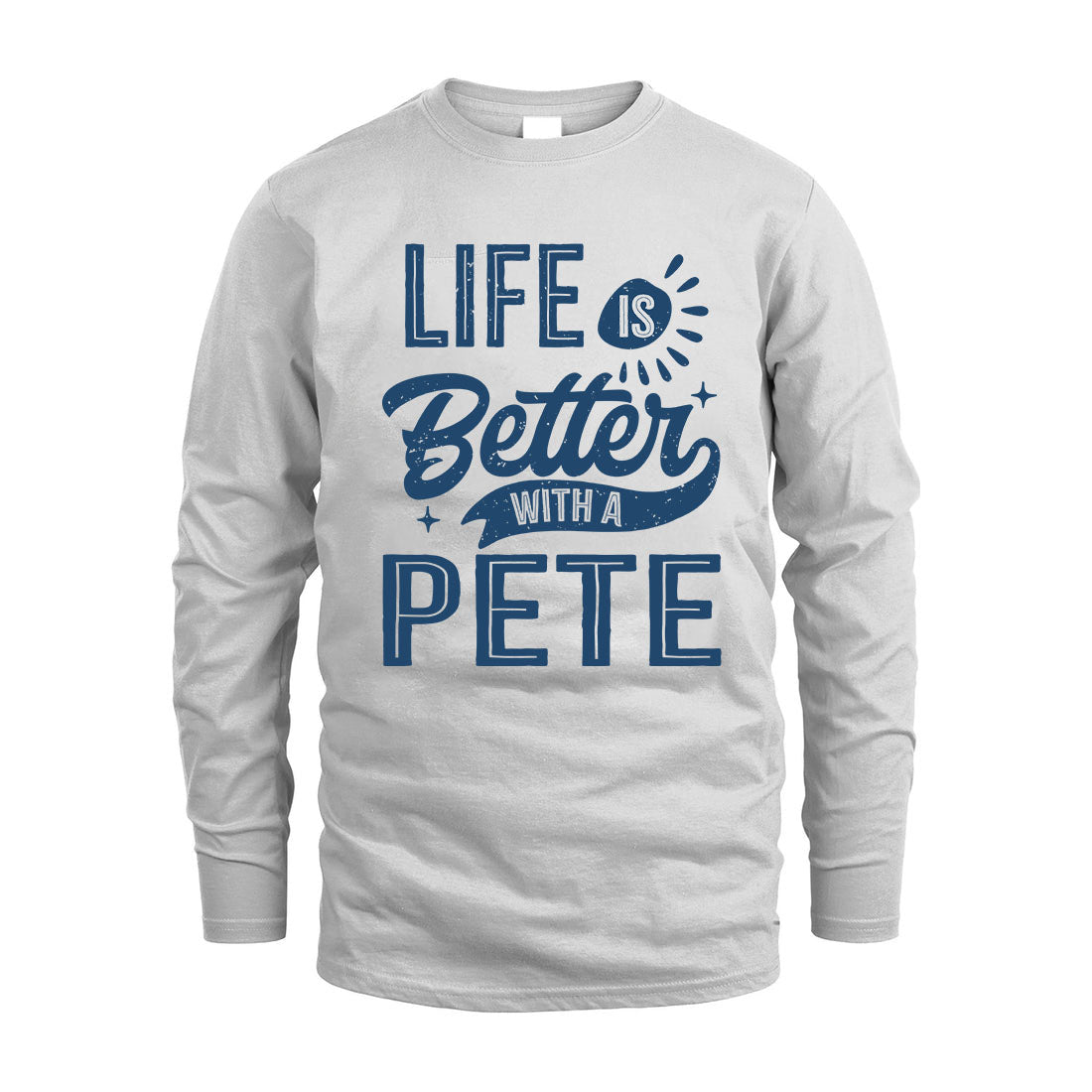 PETE HH88-K2–Personalized Name Quote T-Shirt Life Is Better With Unisex Gift