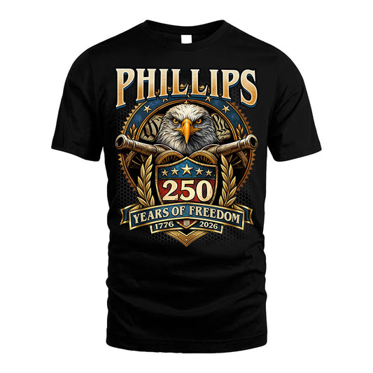 PHILLIPS REVOLUTION-250USA-KTT...250 Years Of Freedom 1776-2026