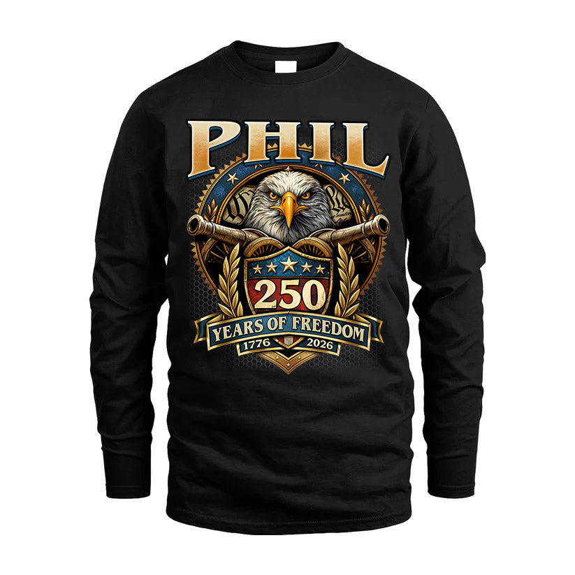 PHIL REVOLUTION-250USA-KTT...250 Years Of Freedom 1776-2026