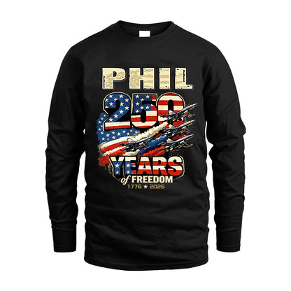 PHIL 250YEARS-PROUD-250USA...250 Years Of Freedom 1776-2026