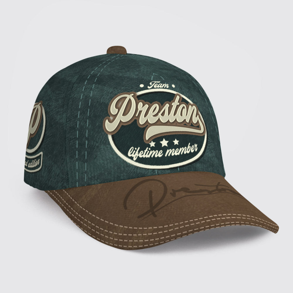 PRESTON CAP02-KTT28 Team Lifetime Member