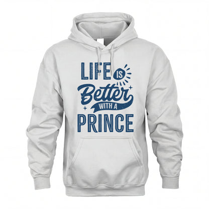 PRINCE HH88-K2–Personalized Name Quote T-Shirt Life Is Better With Unisex Gift