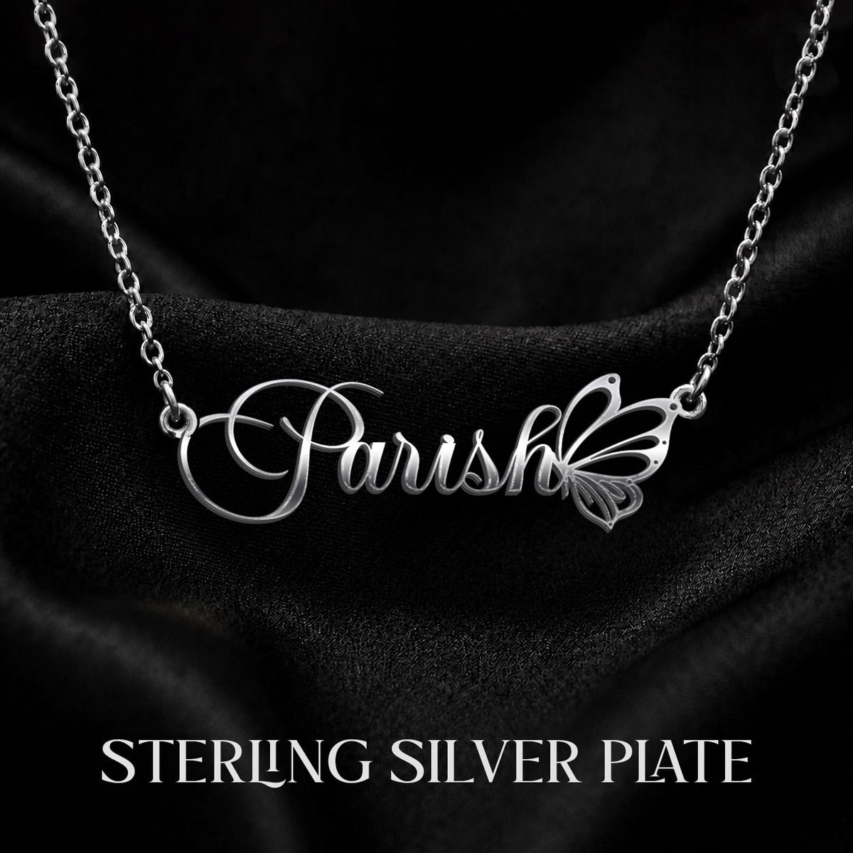PARISH T02 Custom Name Necklace, Personalized Name Necklace, Birthday Gift, Christmas Gift for Her