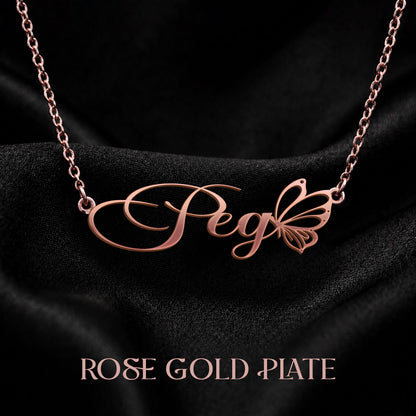 PEG T02 Custom Name Necklace, Personalized Name Necklace, Birthday Gift, Christmas Gift for Her