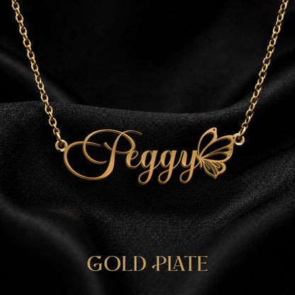 PEGGY T02 Custom Name Necklace, Personalized Name Necklace, Birthday Gift, Christmas Gift for Her