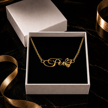 PEI T02 Custom Name Necklace, Personalized Name Necklace, Birthday Gift, Christmas Gift for Her