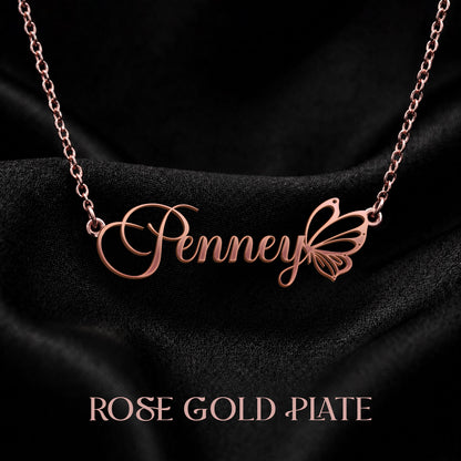 PENNEY T02 Custom Name Necklace, Personalized Name Necklace, Birthday Gift, Christmas Gift for Her
