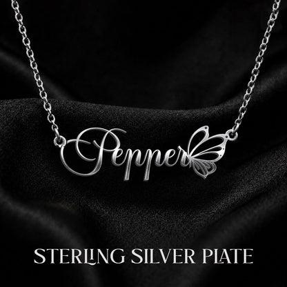 PEPPER T02 Custom Name Necklace, Personalized Name Necklace, Birthday Gift, Christmas Gift for Her