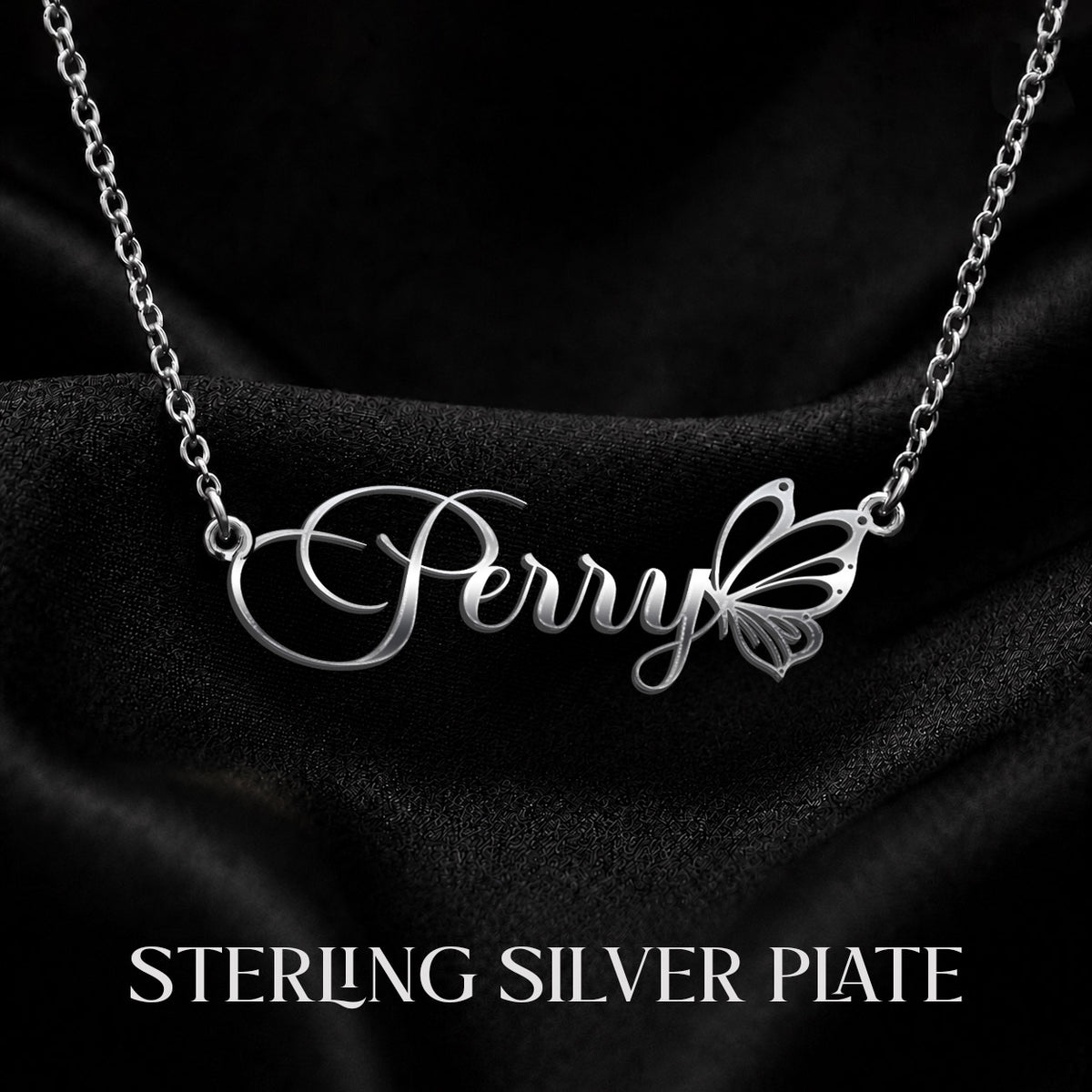 PERRY T02 Custom Name Necklace, Personalized Name Necklace, Birthday Gift, Christmas Gift for Her