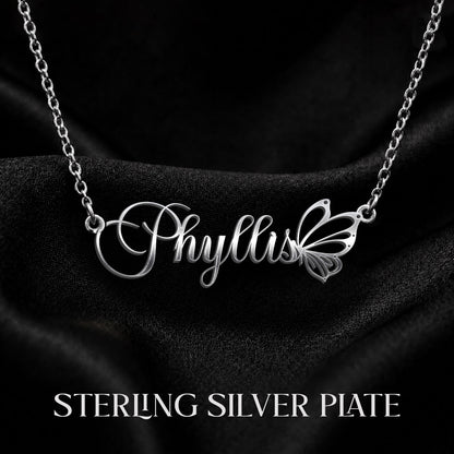 PHYLLIS T02 Custom Name Necklace, Personalized Name Necklace, Birthday Gift, Christmas Gift for Her
