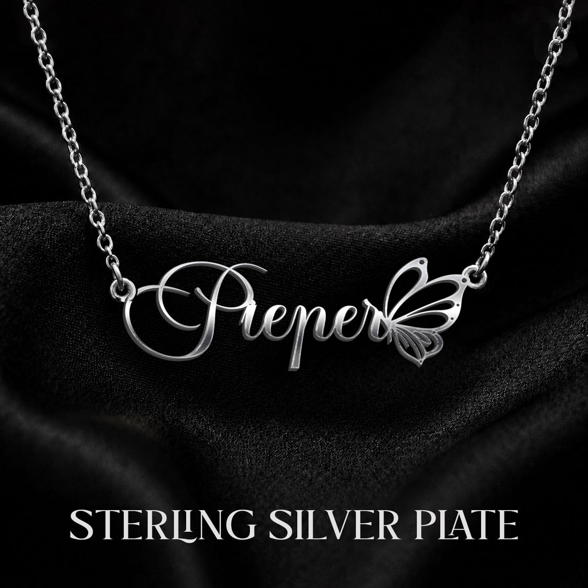 PIEPER T02 Custom Name Necklace, Personalized Name Necklace, Birthday Gift, Christmas Gift for Her