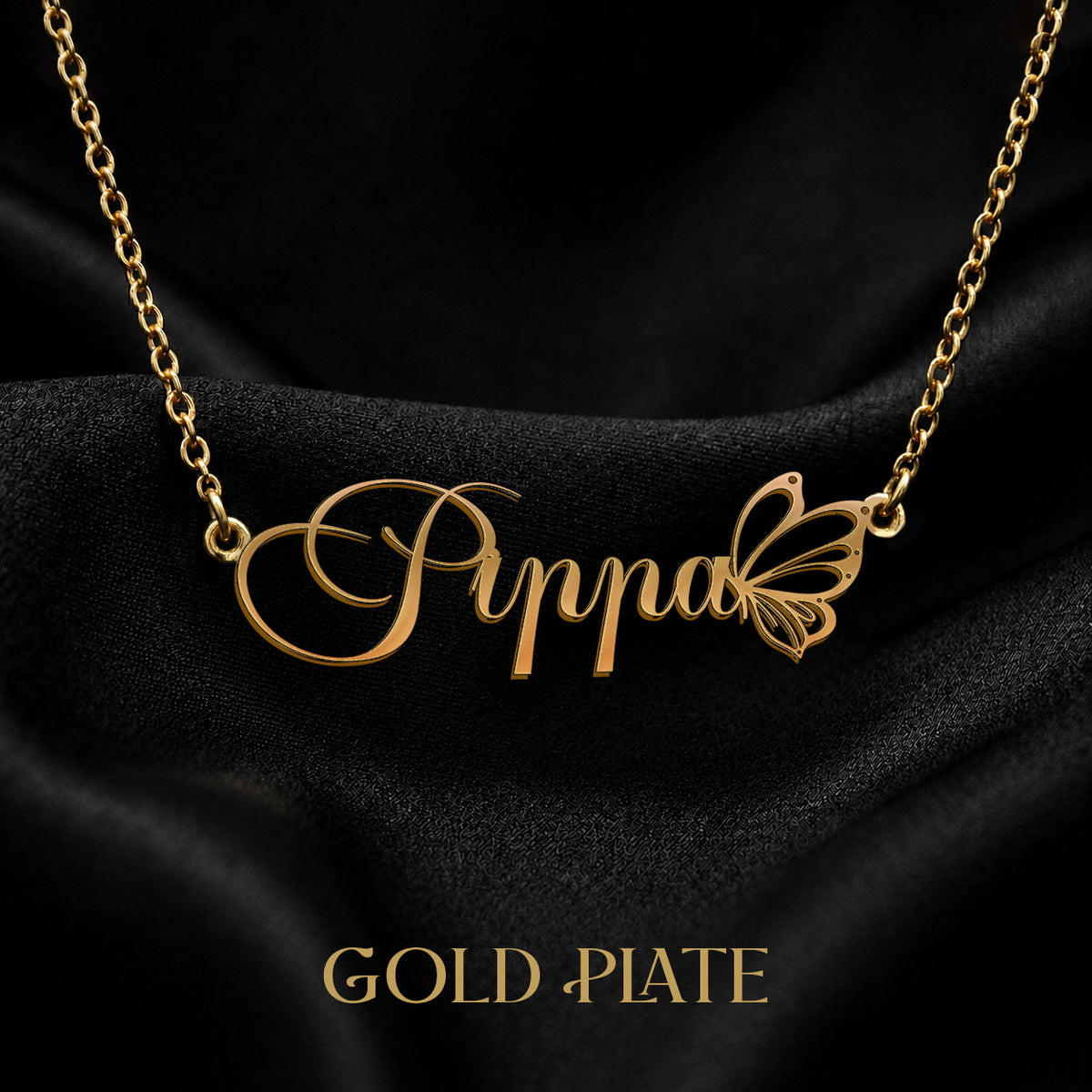 PIPPA T02 Custom Name Necklace, Personalized Name Necklace, Birthday Gift, Christmas Gift for Her