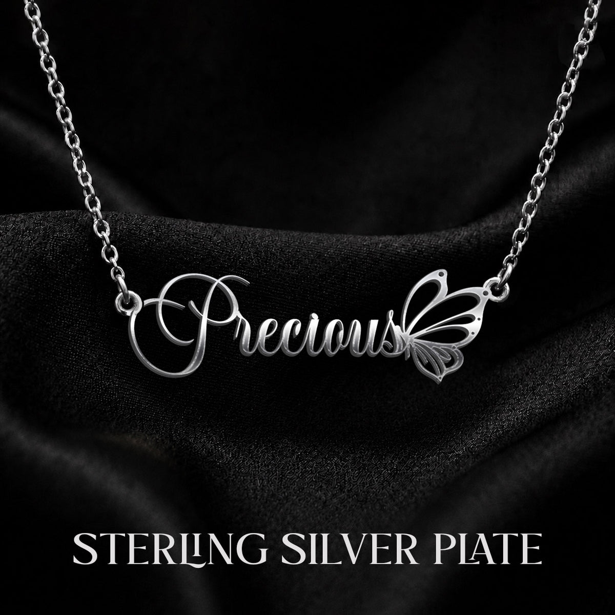 PRECIOUS T02 Custom Name Necklace, Personalized Name Necklace, Birthday Gift, Christmas Gift for Her