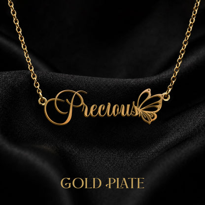 PRECIOUS T02 Custom Name Necklace, Personalized Name Necklace, Birthday Gift, Christmas Gift for Her