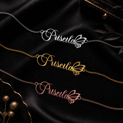 PRISCILA T02 Custom Name Necklace, Personalized Name Necklace, Birthday Gift, Christmas Gift for Her