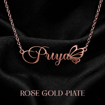 PRIYA T02 Custom Name Necklace, Personalized Name Necklace, Birthday Gift, Christmas Gift for Her
