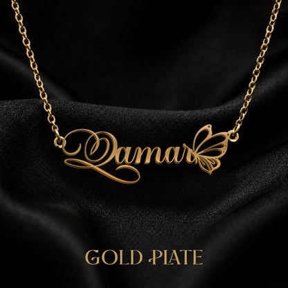 QAMAR T02 Custom Name Necklace, Personalized Name Necklace, Birthday Gift, Christmas Gift for Her