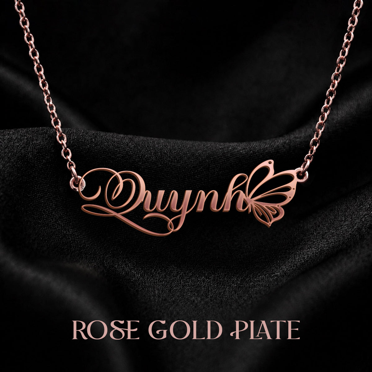 QUYNH T02 Custom Name Necklace, Personalized Name Necklace, Birthday Gift, Christmas Gift for Her
