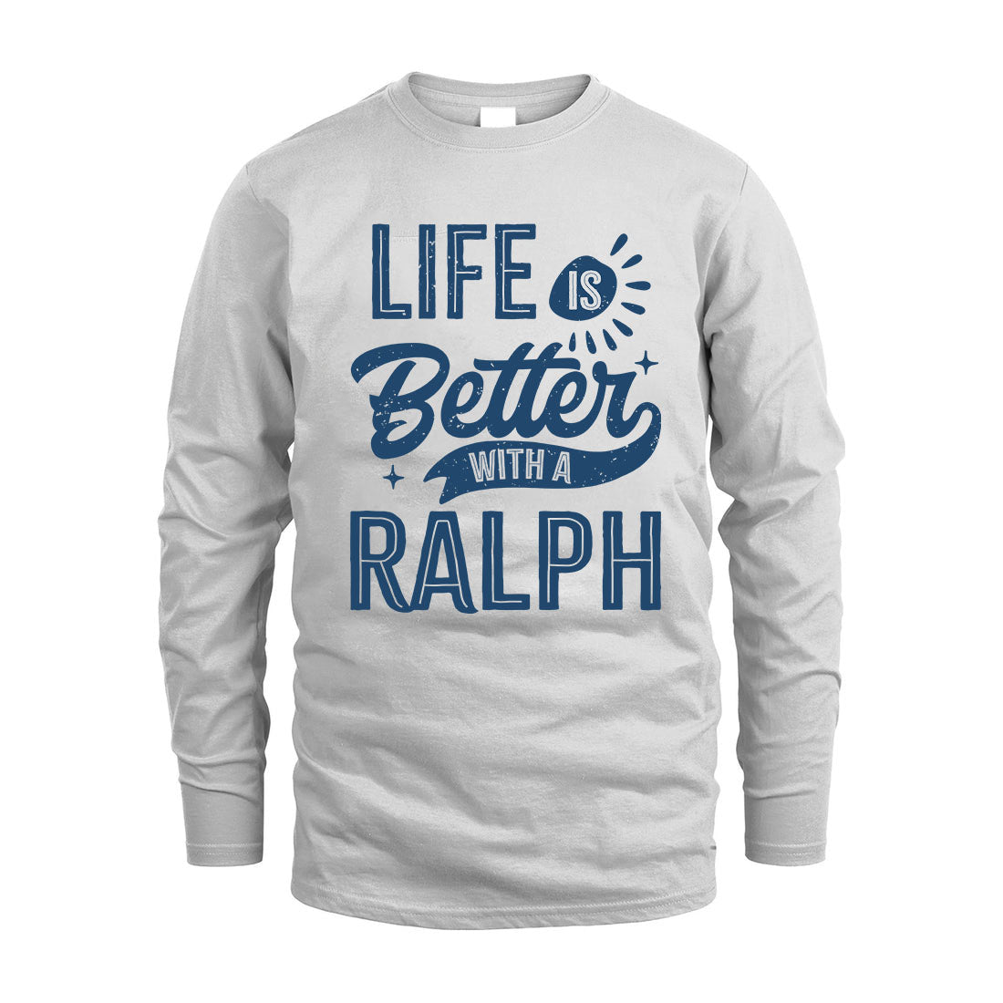 RALPH HH88-K2–Personalized Name Quote T-Shirt Life Is Better With Unisex Gift