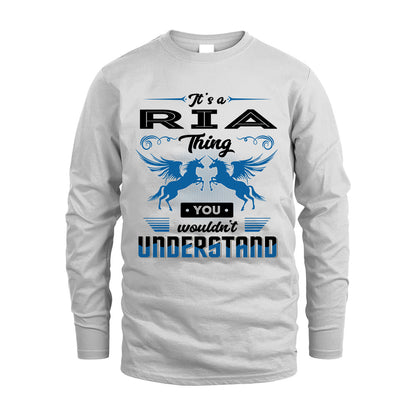 RIA KTT-TT38 It’s a/an NAME Thing, You Wouldn’t Understand – Personalized Name T-Shirt