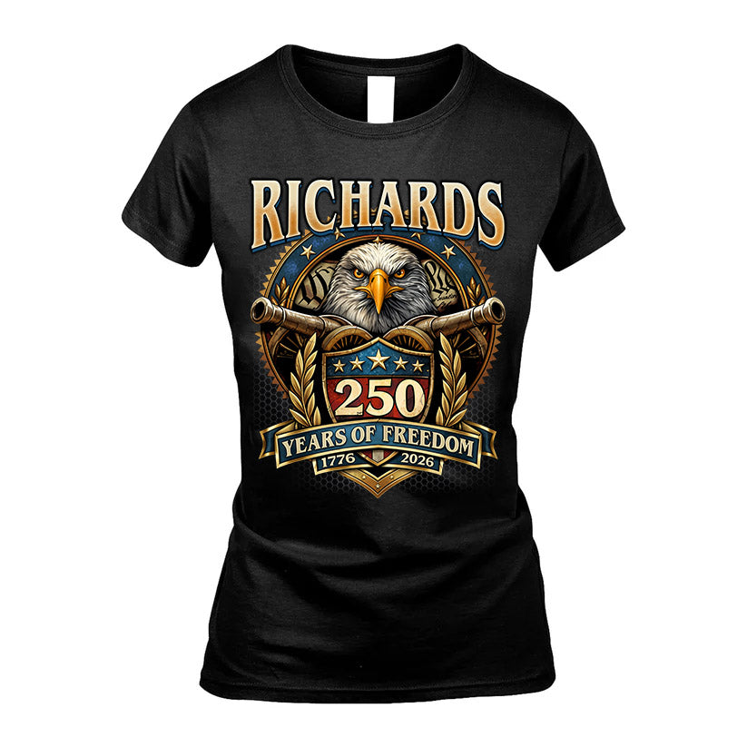 RICHARDS REVOLUTION-250USA-KTT...250 Years Of Freedom 1776-2026