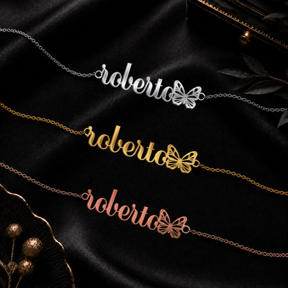 ROBERTO The Classic Personalized Name Necklace